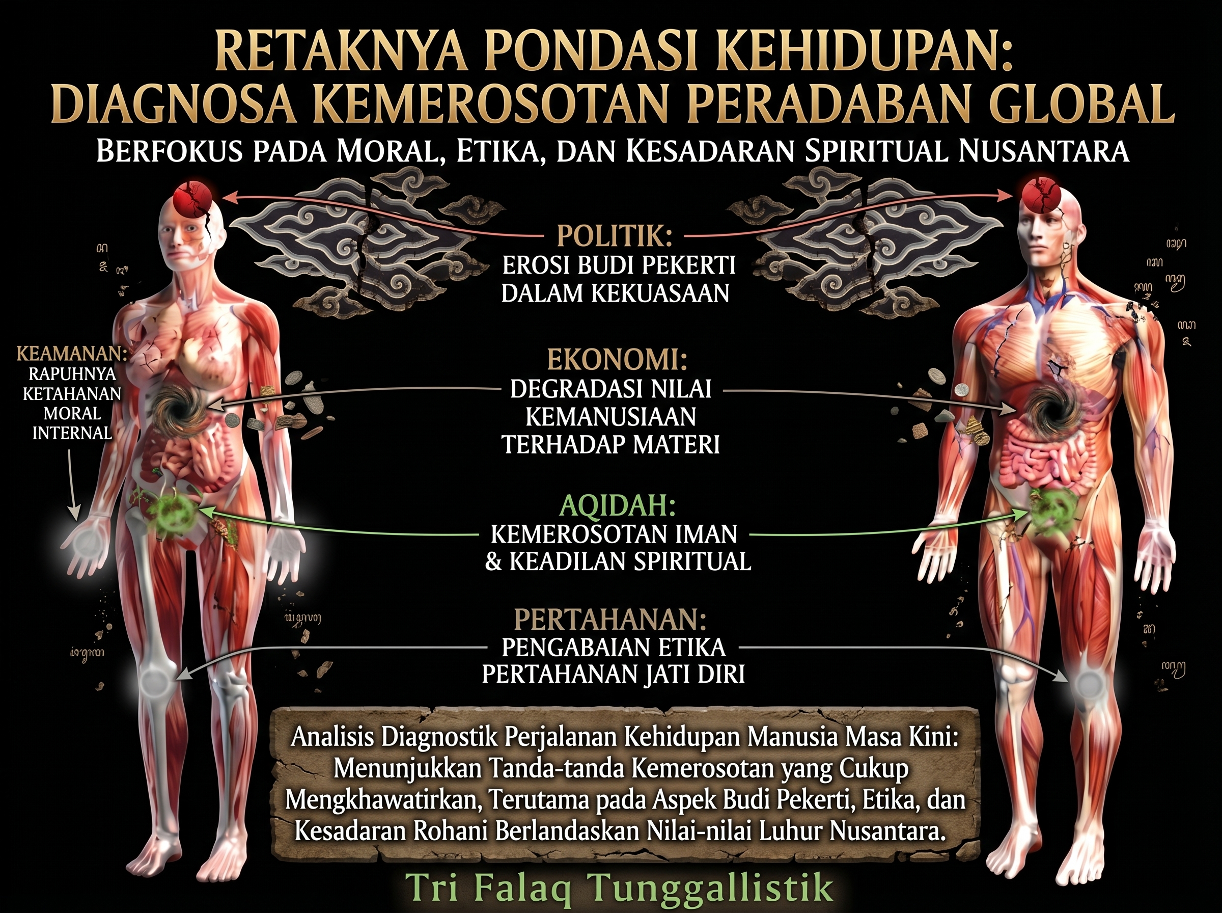 perjalanan manusia merosot moral